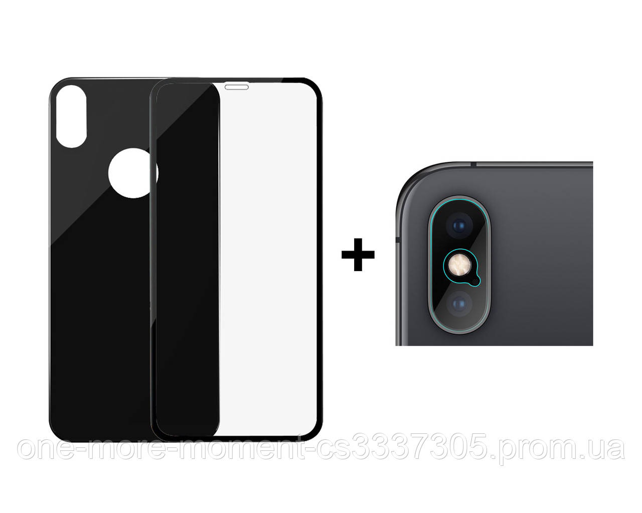 Комплект стекол + пленка ITOP X-FULL GLASS 3 в 1 Full Cover для Apple iPhone X Черный
Комплект стекол + пленка ITOP X-FULL GLASS 3 в 1 Full Cover для Apple iPhone X Черный