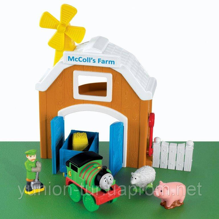 Fisher Price Thomas & Friends для малышей Перси на ферме серия Little People
Fisher Price Thomas & Friends для малышей Перси на ферме серия Little People