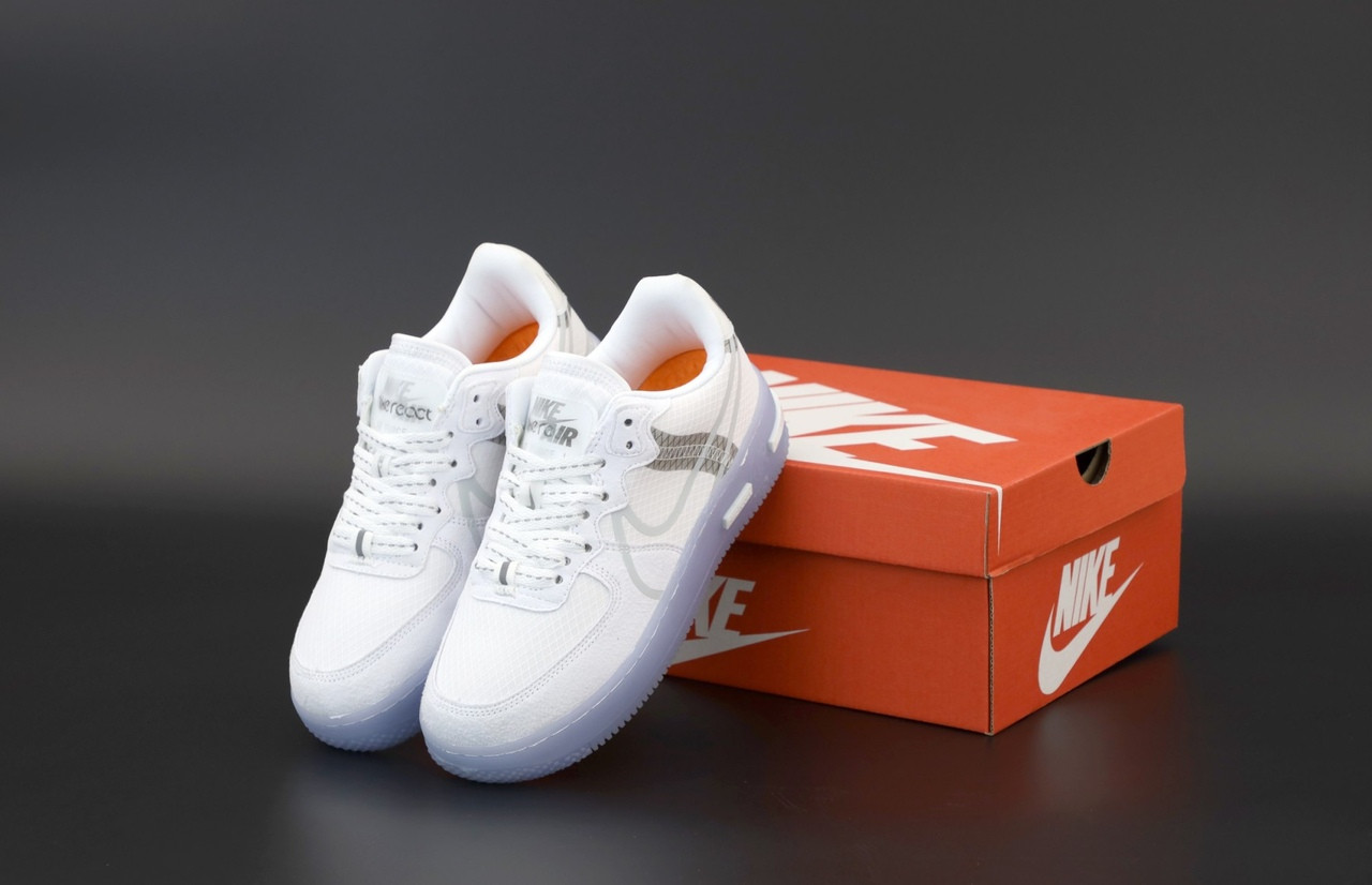 Кроссовки мужские Nike Air Force белые, рефлектив, Найк Аир Форс, натуральная кожа, текстиль, код KD-12287 42
Кроссовки мужские Nike Air Force белые, рефлектив, Найк Аир Форс, натуральная кожа, текстиль, код KD-12287 42