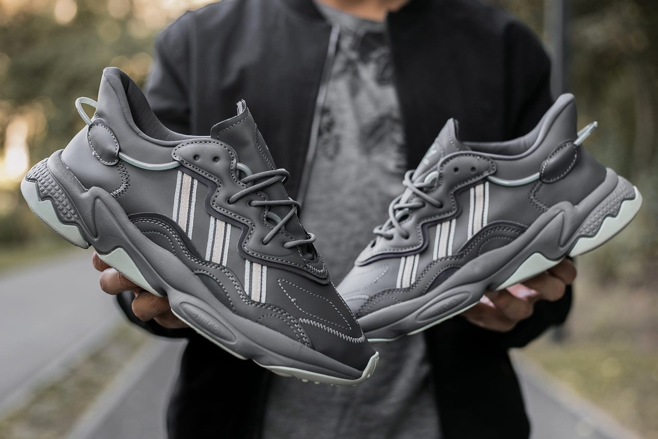 Кроссовки мужские Adidas Ozweego темно-серые, Адидас Озвиго, натуральная кожа, код IN-601 45
Кроссовки мужские Adidas Ozweego темно-серые, Адидас Озвиго, натуральная кожа, код IN-601 45