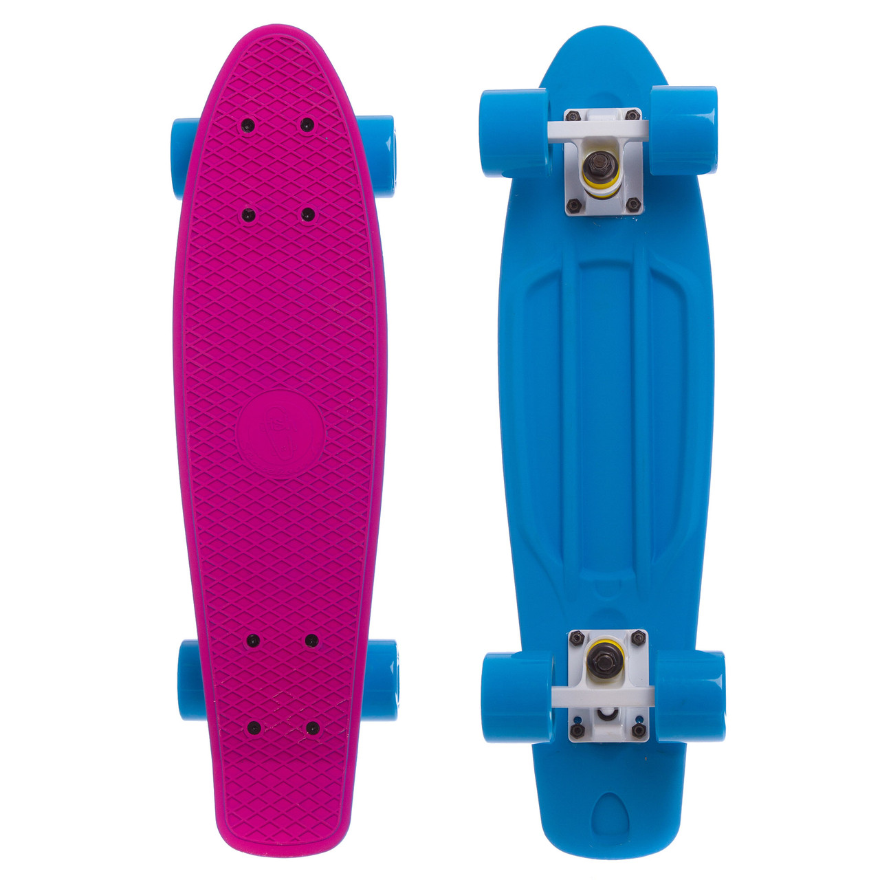Скейтборд пластиковый Penny RUBBER SOFT TWIN FISH 22in двухцветная дека SK-410-2 (розовый-голубой
Скейтборд пластиковый Penny RUBBER SOFT TWIN FISH 22in двухцветная дека SK-410-2 (розовый-голубой