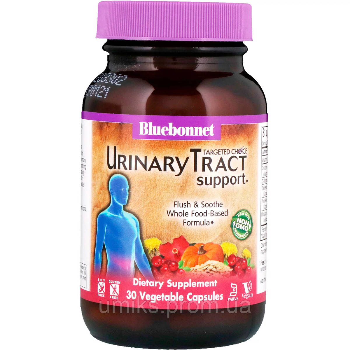 Комплекс для Мочевыводящих путей, Targeted Choice, Urinary Tract Support, Bluebonnet Nutrition, 30
Комплекс для Мочевыводящих путей, Targeted Choice, Urinary Tract Support, Bluebonnet Nutrition, 30