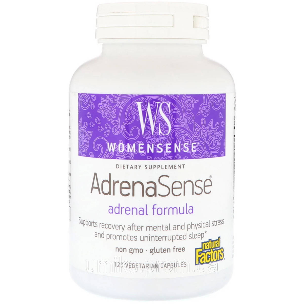 Комплекс для поддержки надпочечников Natural Factors, WomenSense, AdrenaSense, 120 капсул (NFS04942)
Комплекс для поддержки надпочечников Natural Factors, WomenSense, AdrenaSense, 120 капсул (NFS04942)
