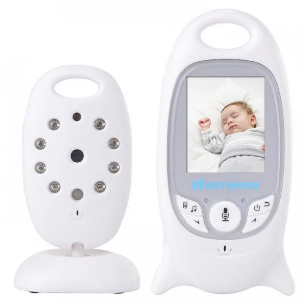 Видеоняня Baby Monitor VB 601 VB601 на аккумуляторах с двусторонней связью, мелодиями и термометром
Видеоняня Baby Monitor VB 601 VB601 на аккумуляторах с двусторонней связью, мелодиями и термометром