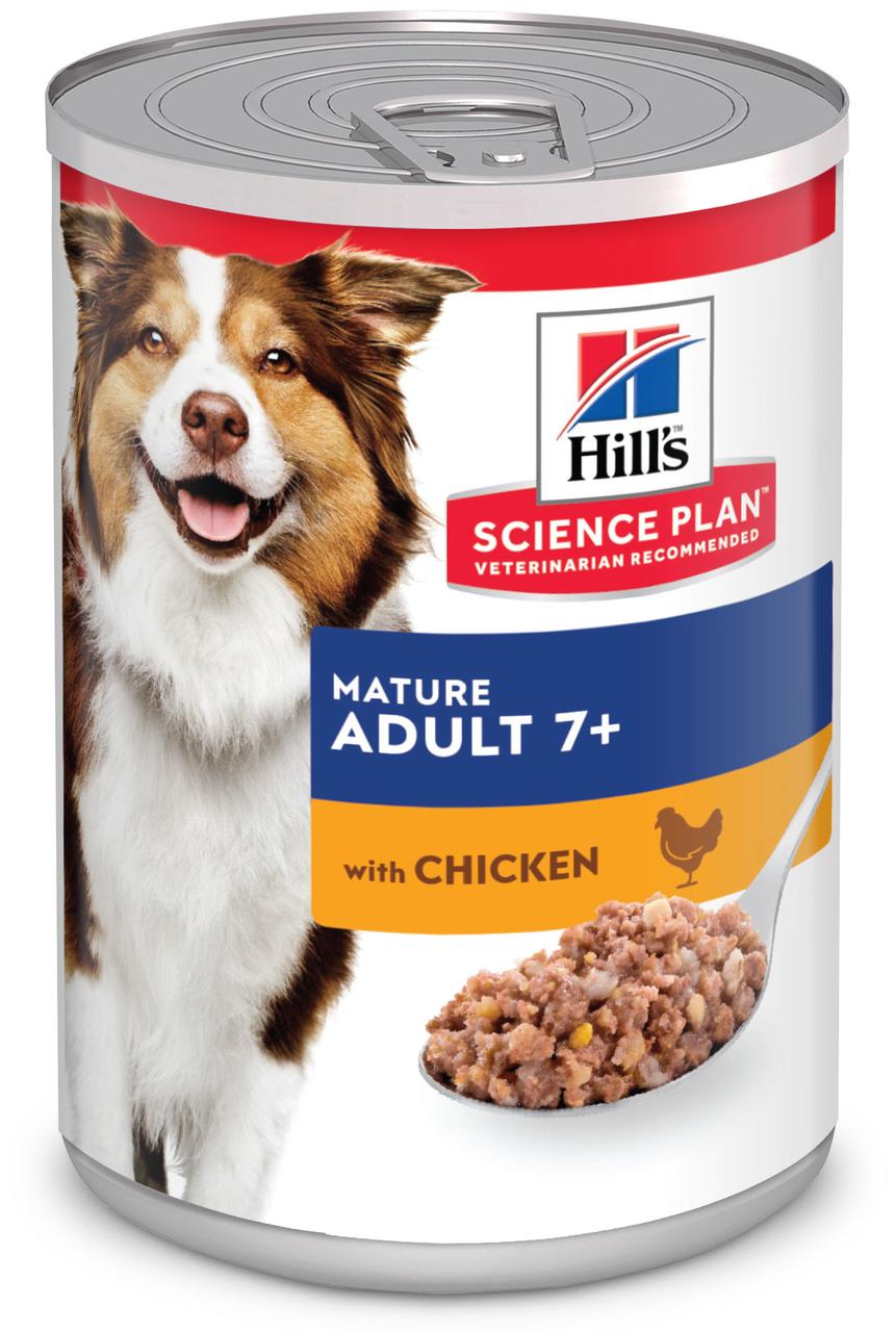 Hill's SP Mature Adult 7+ with Chicken Влажный корм с курицей для пожилых собак 370 г
Hill's SP Mature Adult 7+ with Chicken Влажный корм с курицей для пожилых собак 370 г