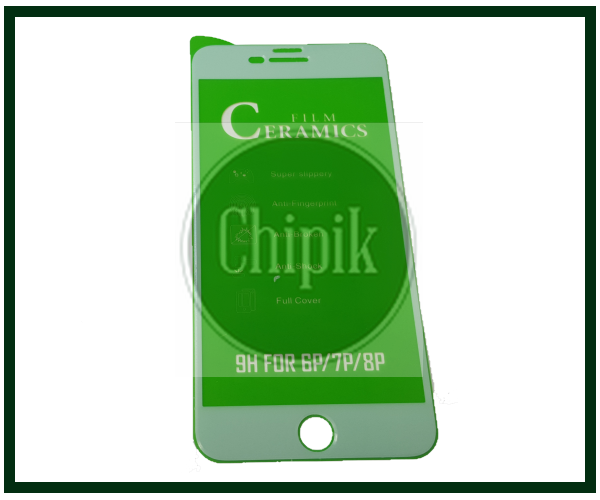 Защитное стекло дисплея для Apple iPhone 6 Plus, 7 Plus, 8 Plus (закаленное стекло) Ceramics MATT 9D, белое
Защитное стекло дисплея для Apple iPhone 6 Plus, 7 Plus, 8 Plus (закаленное стекло) Ceramics MATT 9D, белое
