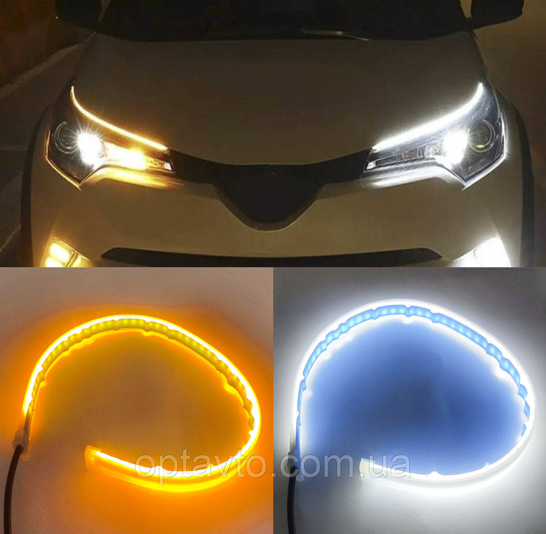 LED ДХО с повторителем поворотов 30 см! Дневные ходовые огни (ДХО) + поворотник NTS011-WY, Белый
LED ДХО с повторителем поворотов 30 см! Дневные ходовые огни (ДХО) + поворотник NTS011-WY, Белый