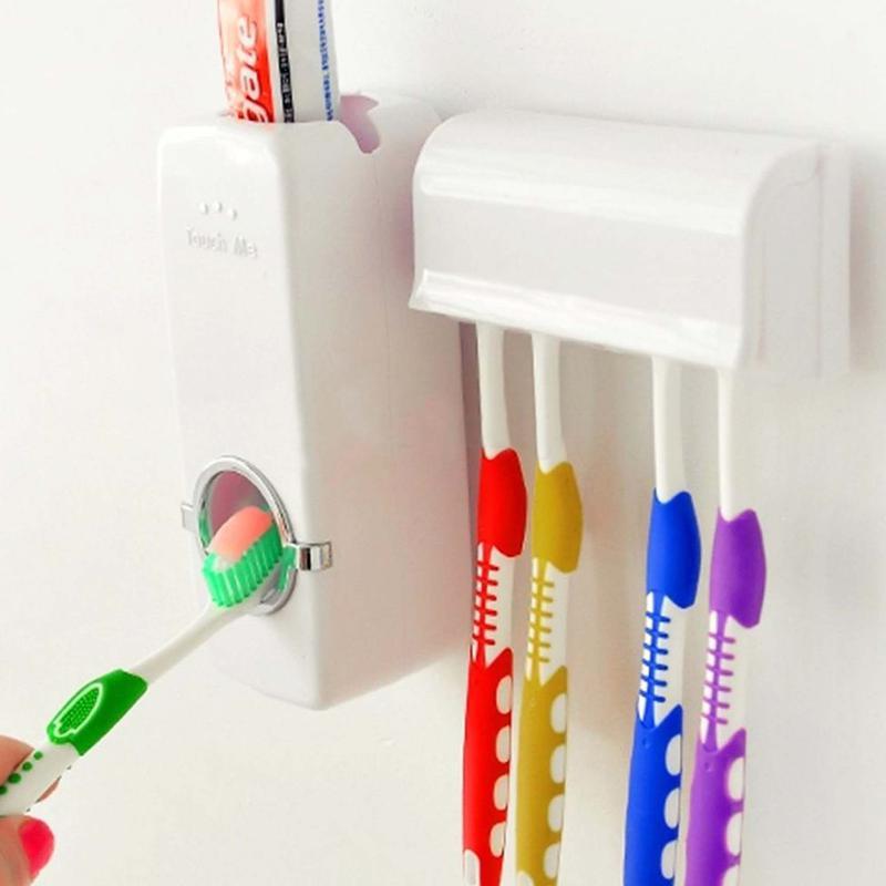 Автоматический дозатор зубной пасты Toothpaste Dispenser с держателем зубных щеток | Авто дозатор зубної пасти
Автоматический дозатор зубной пасты Toothpaste Dispenser с держателем зубных щеток | Авто дозатор зубної пасти