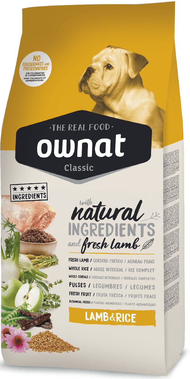 Ownat Classic Lamb & Rice Сухой корм для собак с проблемами пищеварения с мясом ягненка 20 кг
Ownat Classic Lamb & Rice Сухой корм для собак с проблемами пищеварения с мясом ягненка 20 кг