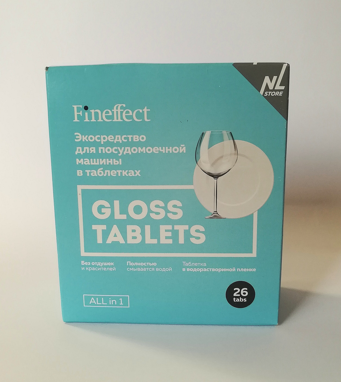Экотаблетки для посудомоечной машины Fineffect Gloss Tablets 26 шт 1068, КОД: 165315
Экотаблетки для посудомоечной машины Fineffect Gloss Tablets 26 шт 1068, КОД: 165315