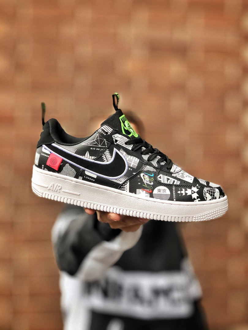 Кроссовки мужские Nike Air Force 1 WorldWide черные, Найк Аир Форс, натуральная кожа, прошиты, код Z-3137 45
Кроссовки мужские Nike Air Force 1 WorldWide черные, Найк Аир Форс, натуральная кожа, прошиты, код Z-3137 45