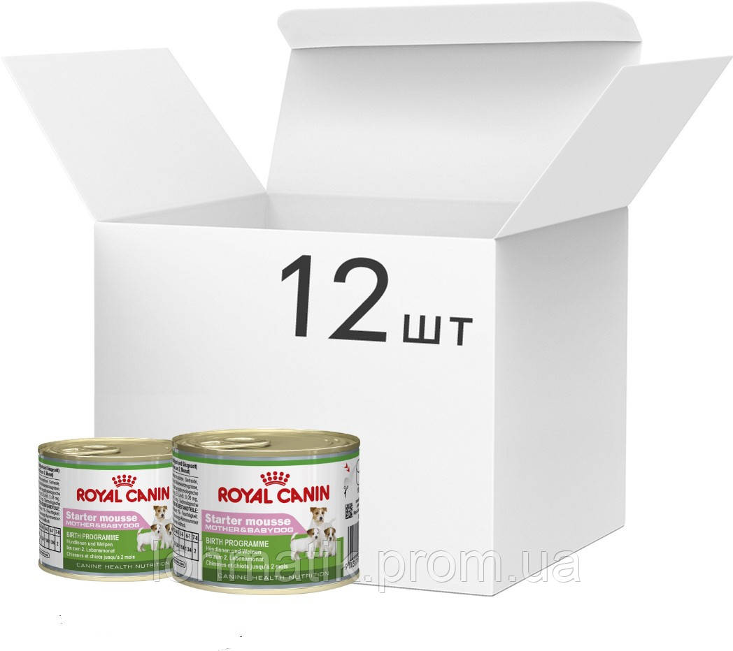 Упаковка влажного корма Royal Canin Junior для щенков малых пород до 10 месяцев 12 шт по 195 г (9003579311479
Упаковка влажного корма Royal Canin Junior для щенков малых пород до 10 месяцев 12 шт по 195 г (9003579311479