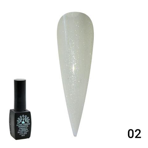 Молочная каучуковая база Milky Rubber Base With Glitter 8 мл №2 (с серебрянными блестками)
Молочная каучуковая база Milky Rubber Base With Glitter 8 мл №2 (с серебрянными блестками)