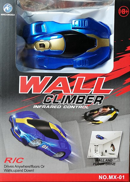 Антигравитационная машинка Climber CAR СИНЯЯ MX-01 | Машинка которая ездит по стенам Wall Climber
Антигравитационная машинка Climber CAR СИНЯЯ MX-01 | Машинка которая ездит по стенам Wall Climber