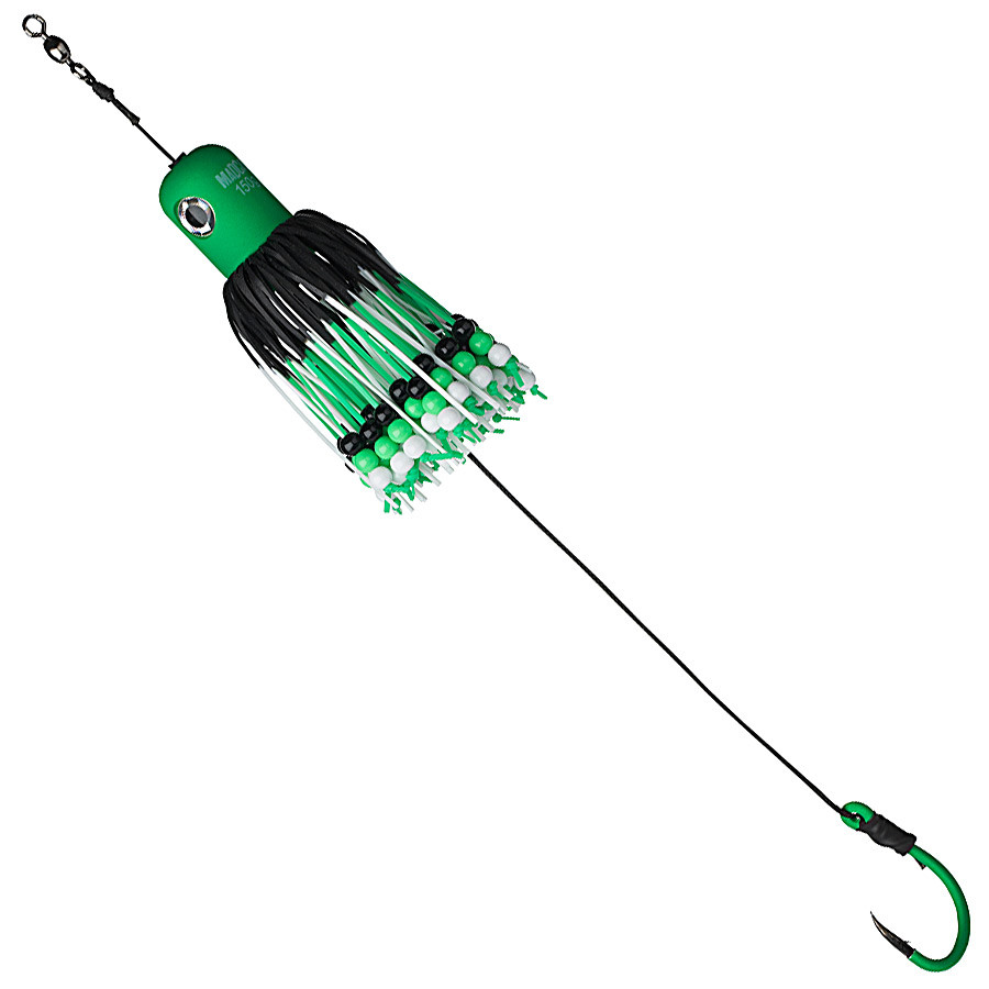 Приманка на сома DAM MADCAT A-STATIC Ajustable Clonk Teaser (Медуза) 8/0 100гр. (GREEN
Приманка на сома DAM MADCAT A-STATIC Ajustable Clonk Teaser (Медуза) 8/0 100гр. (GREEN