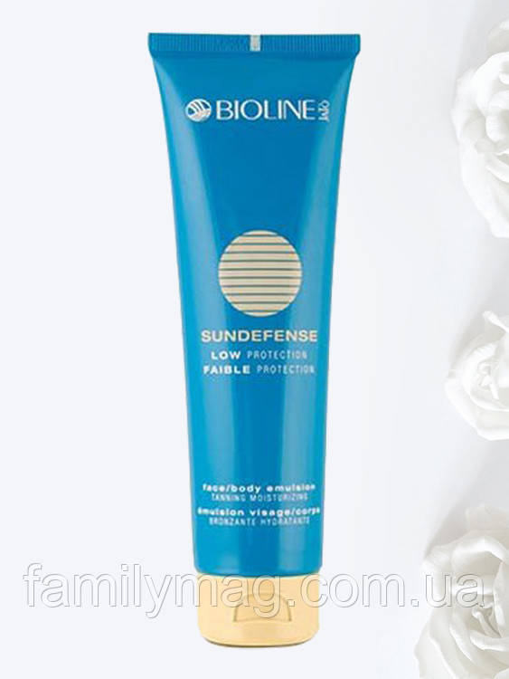 Солнцезащитная увлажняющая эмульсия SPF 6 для лица и тела SUNDEFENSE Bioline JaTo 150 мл
Солнцезащитная увлажняющая эмульсия SPF 6 для лица и тела SUNDEFENSE Bioline JaTo 150 мл