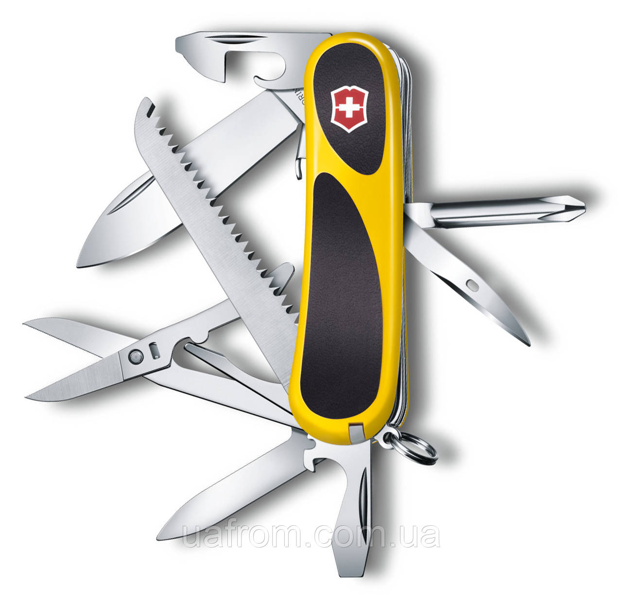 Швейцарский Нож Victorinox Delemont EvoGrip S18 2.4913.SC8B1 Yellow/Black (2183296, Желтый
Швейцарский Нож Victorinox Delemont EvoGrip S18 2.4913.SC8B1 Yellow/Black (2183296, Желтый
