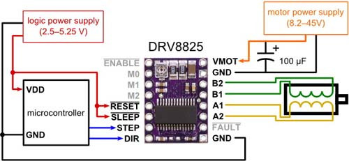 Драйвер шагового двигателя A4988, RAMPS, Arduino