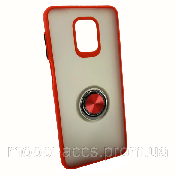 Защитный чехол для Xiaomi Redmi Note 9S, Note 9 Pro оригинальный с кольцом противоударный красный
Защитный чехол для Xiaomi Redmi Note 9S, Note 9 Pro оригинальный с кольцом противоударный красный