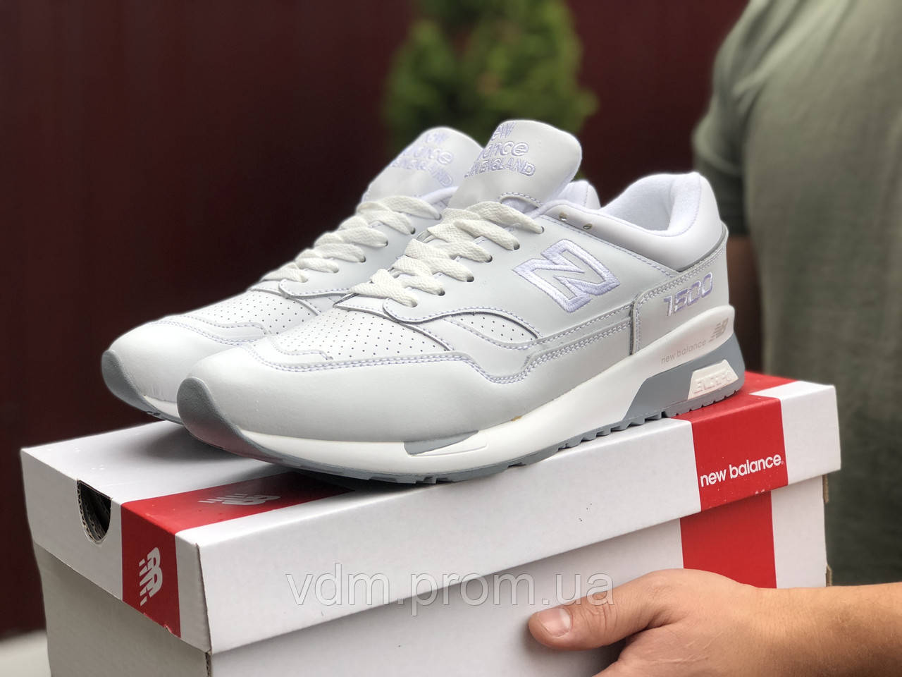 Кроссовки мужские New Balance 1500 в стиле Нью Баланс, натуральная кожа , код SD-9911. Белые 45, Белый
Кроссовки мужские New Balance 1500 в стиле Нью Баланс, натуральная кожа , код SD-9911. Белые 45, Белый