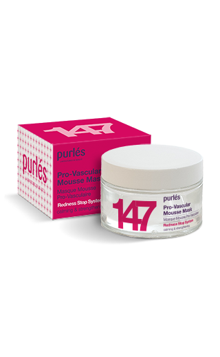 Pro-сосудистая маска-мусс Purles 147 Redness Stop System Pro-Vascular Mousse Mask 55 мл
Pro-сосудистая маска-мусс Purles 147 Redness Stop System Pro-Vascular Mousse Mask 55 мл