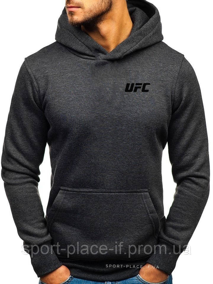 Утепленная мужская толстовка UFC (Юфс) темно серая (ЗИМА) с начесом (маленькая черная эмблема) кенгуру худи L, 50, Серый
Утепленная мужская толстовка UFC (Юфс) темно серая (ЗИМА) с начесом (маленькая черная эмблема) кенгуру худи L, 50, Серый
