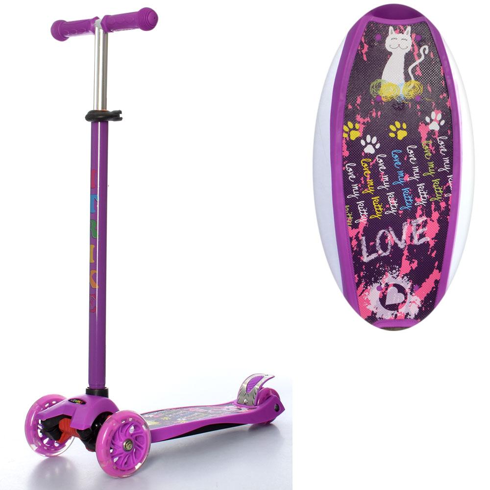 Детский самокат iTrike MAXI JR3-055-V Фиолетовый | Самокат Ай трайк Макси с подсветкой колес
Детский самокат iTrike MAXI JR3-055-V Фиолетовый | Самокат Ай трайк Макси с подсветкой колес