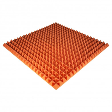 Панель из акустического поролона Ecosound Pyramid Color 50 мм, 100x100 см, оранжевая
Панель из акустического поролона Ecosound Pyramid Color 50 мм, 100x100 см, оранжевая