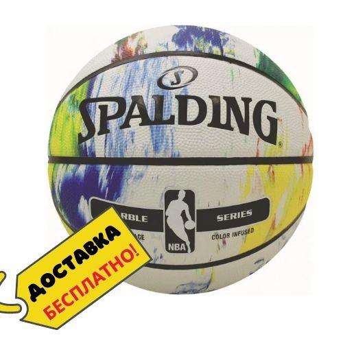 Баскетбольный мяч 7 размер SPALDING для улицы тренировочный игровой СПАЛДИНГ NBA Резина Белый (NBA-MBW-OUT_7)
Баскетбольный мяч 7 размер SPALDING для улицы тренировочный игровой СПАЛДИНГ NBA Резина Белый (NBA-MBW-OUT_7)
