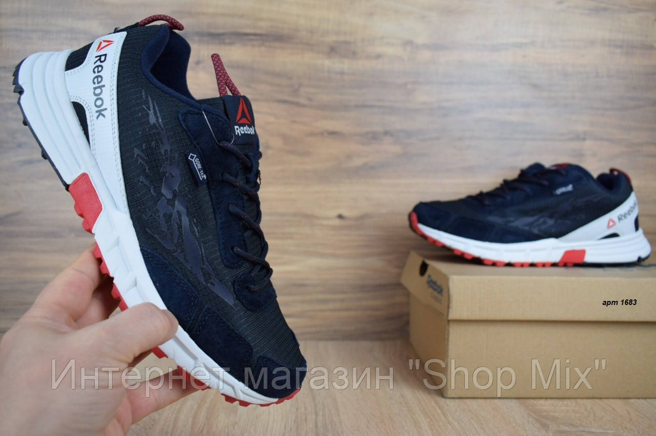 Кроссовки мужские Reebok GTX в стиле Рибок , замша, код OD-1683. Синие с красным, Синий
Кроссовки мужские Reebok GTX в стиле Рибок , замша, код OD-1683. Синие с красным, Синий