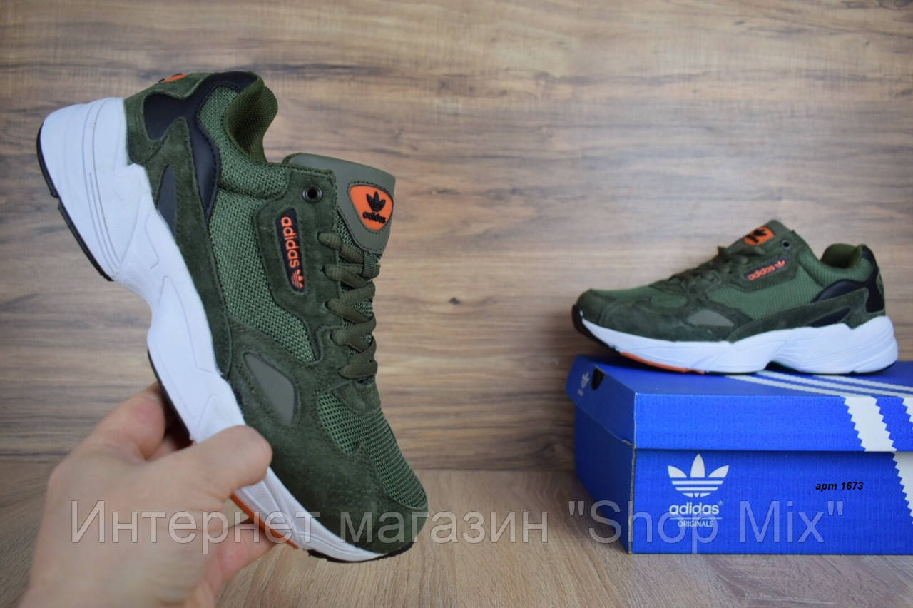 Кроссовки мужские Adidas Falcon в стиле Адидас Фалькон, замша, код OD-1673.Зеленые 44
Кроссовки мужские Adidas Falcon в стиле Адидас Фалькон, замша, код OD-1673.Зеленые 44