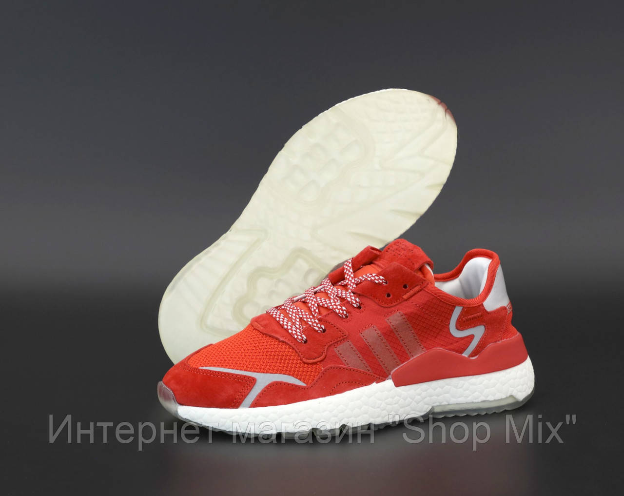 Кроссовки мужские Adidas Nite Jogger в стиле Адидас Найт Джугер, текстиль, код KD-12256. Красные 42, Красный
Кроссовки мужские Adidas Nite Jogger в стиле Адидас Найт Джугер, текстиль, код KD-12256. Красные 42, Красный