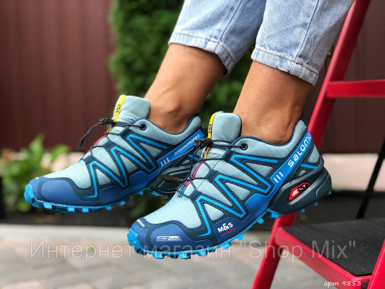 Кроссовки женские Salomon SpeedCross в стиле Саломон СпидКросс текстиль, код SD-9853. Ментоловые 39, Синий
Кроссовки женские Salomon SpeedCross в стиле Саломон СпидКросс текстиль, код SD-9853. Ментоловые 39, Синий