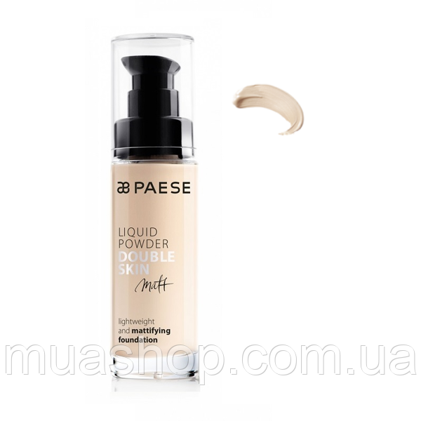 Матирующий тональный крем Liquid Powder Double Skin Matt (10M, светлый беж) PAESE, 30 мл
Матирующий тональный крем Liquid Powder Double Skin Matt (10M, светлый беж) PAESE, 30 мл