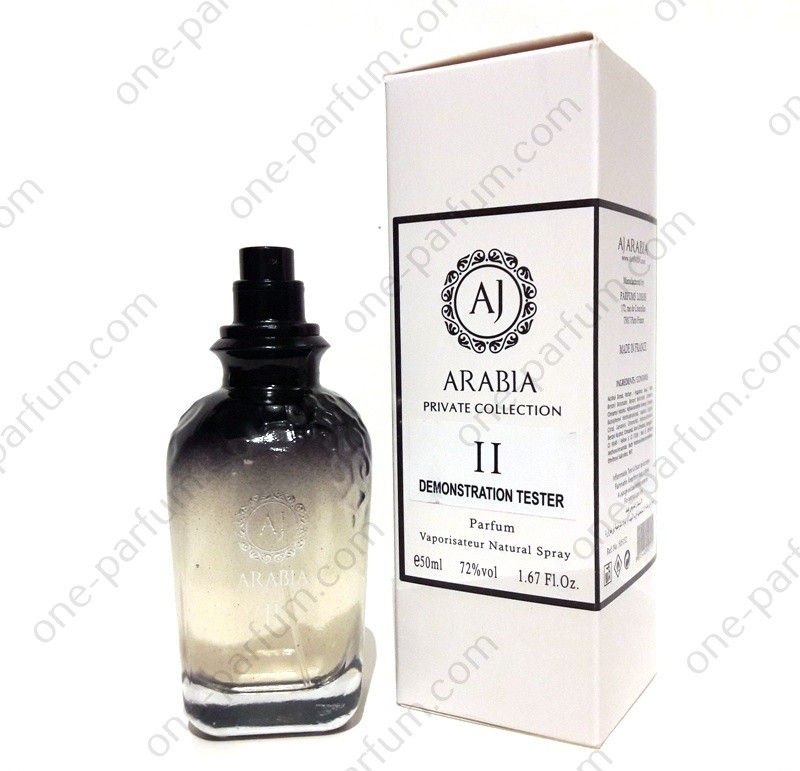 AJ ARABIA Private Collection II (Адж Арабия Приват Коллекшн 2) парфюм - тестер, 50 мл
AJ ARABIA Private Collection II (Адж Арабия Приват Коллекшн 2) парфюм - тестер, 50 мл