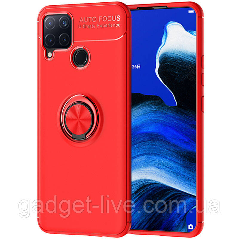 TPU чехол Deen ColorRing под магнитный держатель (opp) для Realme C15 / C12, Красный / красный
TPU чехол Deen ColorRing под магнитный держатель (opp) для Realme C15 / C12, Красный / красный