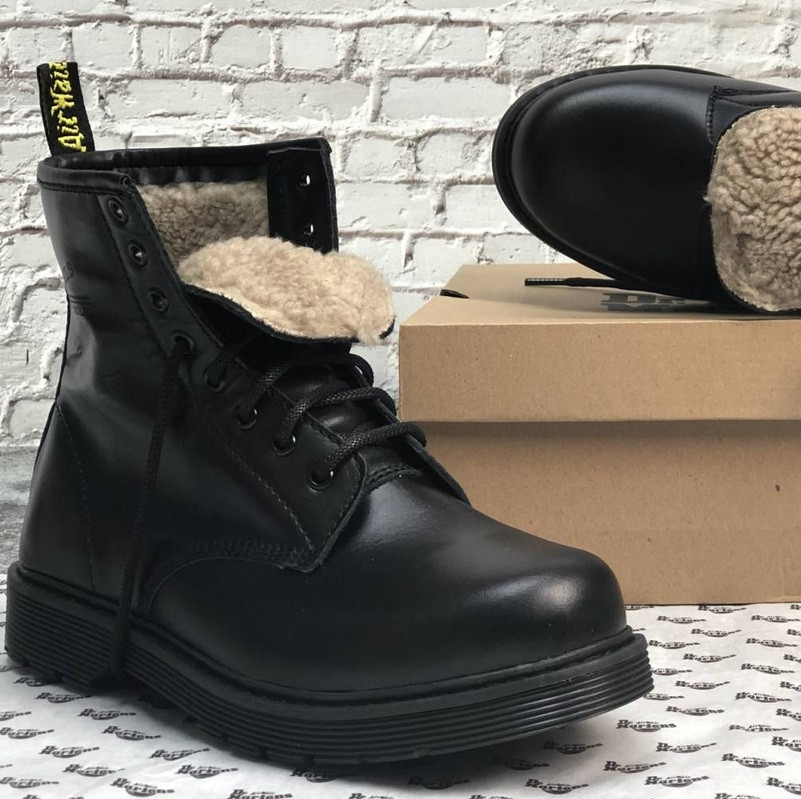 Зимние мужские ботинки Dr.Martens мартинс черные на меху теплые 41-45р. Живое фото, Черный
Зимние мужские ботинки Dr.Martens мартинс черные на меху теплые 41-45р. Живое фото, Черный