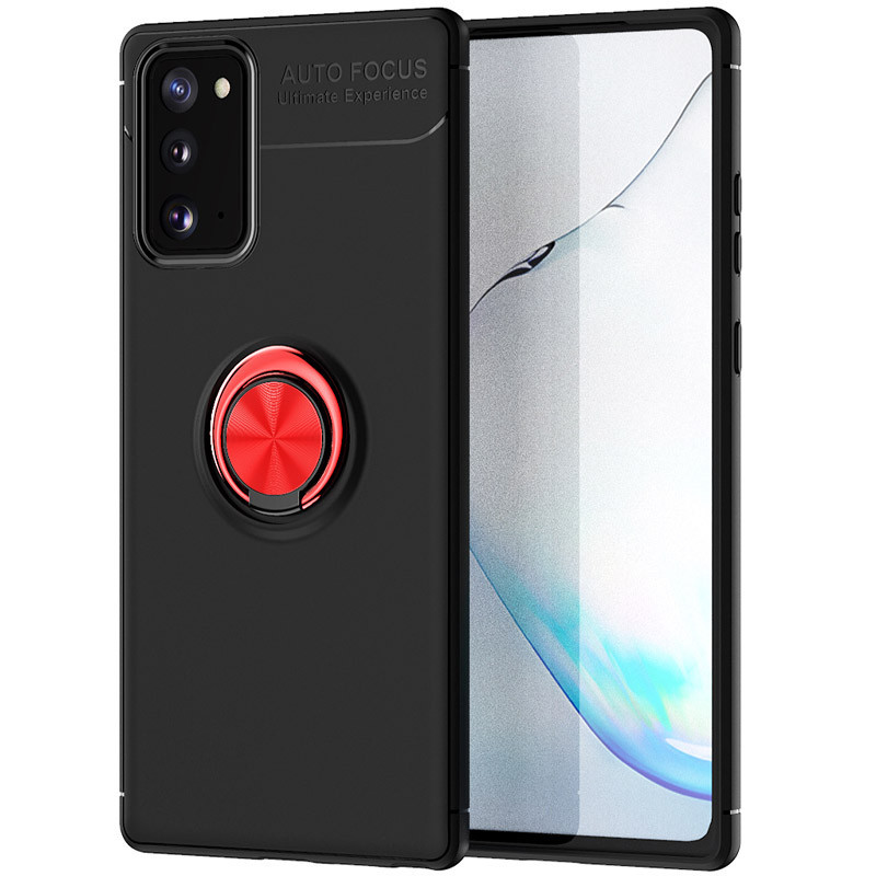 Ударопрочный чехол Deen ColorRing под магнитный держатель для Samsung Galaxy Note 20, Черный / красный
Ударопрочный чехол Deen ColorRing под магнитный держатель для Samsung Galaxy Note 20, Черный / красный