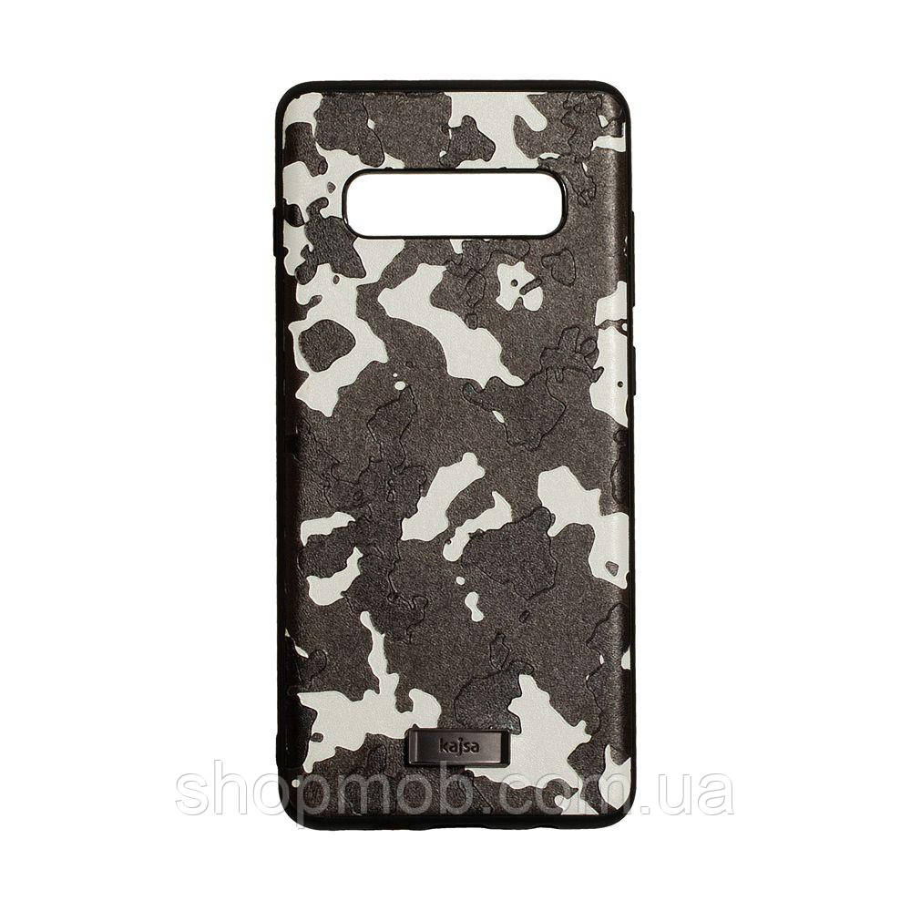 Чехол накладка для смартфонов (под кожу) Kajsa Military for Samsung S10 Plus Цвет Серый
Чехол накладка для смартфонов (под кожу) Kajsa Military for Samsung S10 Plus Цвет Серый
