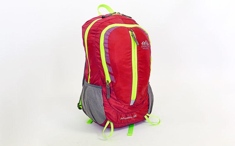 Рюкзак спортивный V-30л COLOR LIFE (нейлон, р-р 46х29х18см, цвета в ассортименте) (Красный
Рюкзак спортивный V-30л COLOR LIFE (нейлон, р-р 46х29х18см, цвета в ассортименте) (Красный