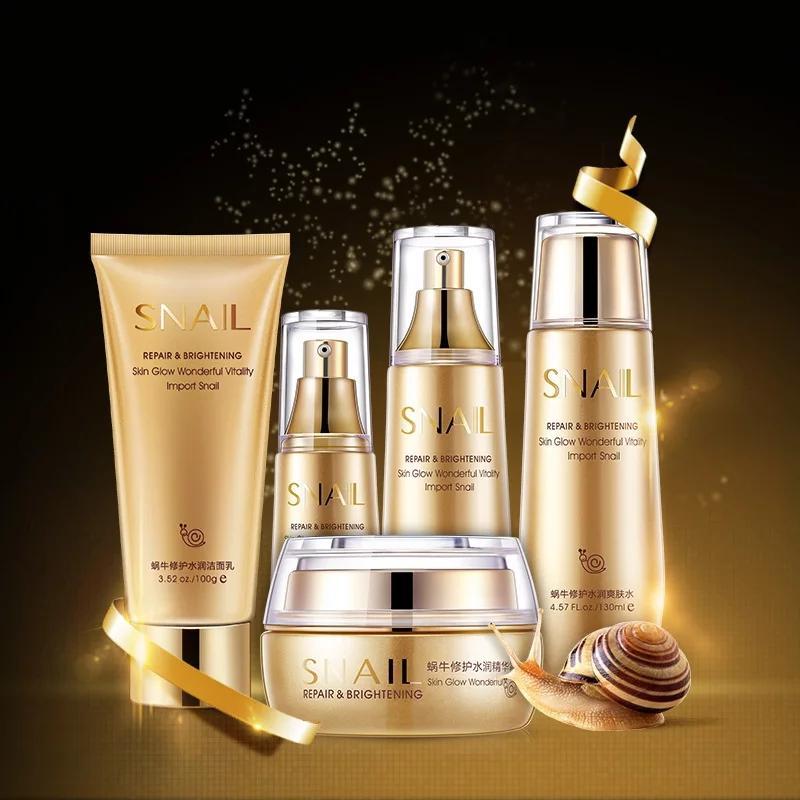 *Подарочный набор с муцином улитки Bioaqua Skin Glow Wonderful Vitality Import Snail (5 предметов)
*Подарочный набор с муцином улитки Bioaqua Skin Glow Wonderful Vitality Import Snail (5 предметов)