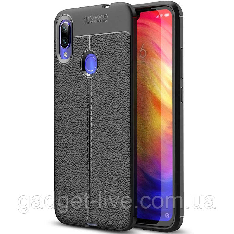 TPU чехол фактурный (с имитацией кожи) для Xiaomi Redmi Note 7 / Note 7 Pro / Note 7s, Черный
TPU чехол фактурный (с имитацией кожи) для Xiaomi Redmi Note 7 / Note 7 Pro / Note 7s, Черный