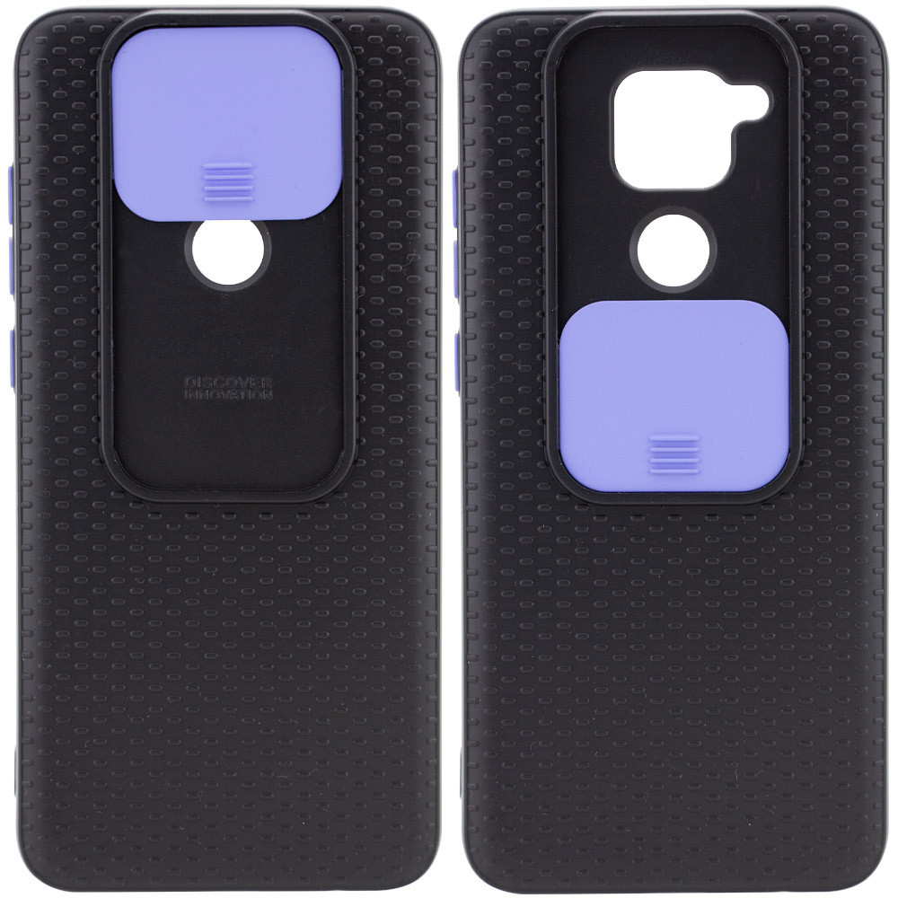 Чехол Camshield Black TPU со шторкой защищающей камеру для Xiaomi Redmi Note 9 / Redmi 10X, Черный / сиреневый
Чехол Camshield Black TPU со шторкой защищающей камеру для Xiaomi Redmi Note 9 / Redmi 10X, Черный / сиреневый