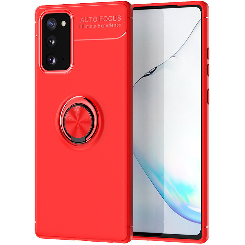 TPU чехол Deen ColorRing под магнитный держатель (opp) для Samsung Galaxy Note 20, Красный / красный
TPU чехол Deen ColorRing под магнитный держатель (opp) для Samsung Galaxy Note 20, Красный / красный