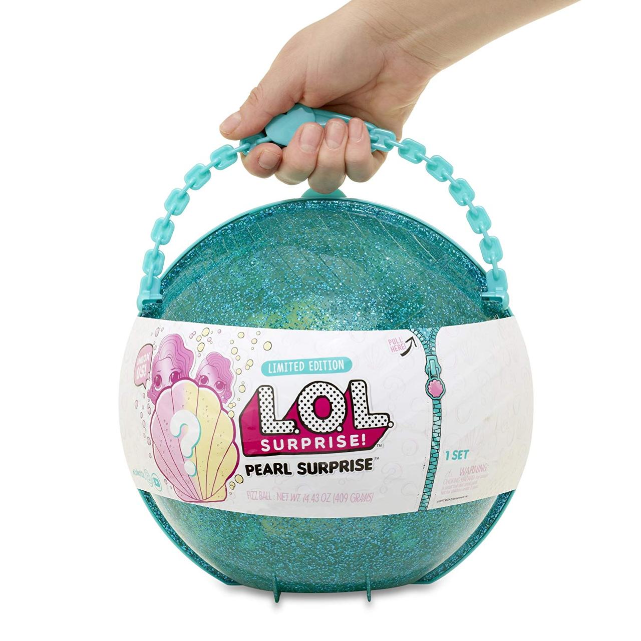 Жемчужный ЛОЛ Сюрприз большой бирюзовый шар жемчужина L.O.L. Surprise! Pearl Surprise 1 волна
Жемчужный ЛОЛ Сюрприз большой бирюзовый шар жемчужина L.O.L. Surprise! Pearl Surprise 1 волна