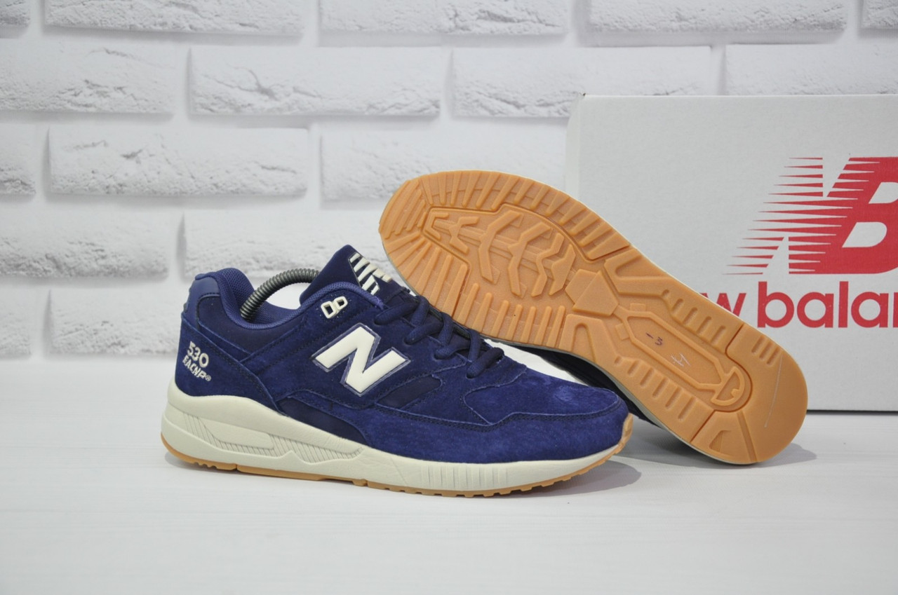 Мужские демисезонные синие замшевые кроссовки в стиле New Balance 530 ENCAP 43, Синий
Мужские демисезонные синие замшевые кроссовки в стиле New Balance 530 ENCAP 43, Синий