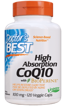 Коэнзим Q10 Doctor's Best High Absorption CoQ10 100 mg with BioPerine (120 капс) доктор бест
Коэнзим Q10 Doctor's Best High Absorption CoQ10 100 mg with BioPerine (120 капс) доктор бест