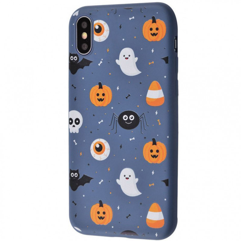 Чехол на iPhone XS Max (6,5 дюйм) / Айфон Икс Эс Макс (6,5 дюйм) ghosts and pumpkins / dark blue
Чехол на iPhone XS Max (6,5 дюйм) / Айфон Икс Эс Макс (6,5 дюйм) ghosts and pumpkins / dark blue