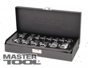 MasterTool Набор насадок торцевых CrV, E-TORX 14 шт (1/4 "-4/ 5/6/7/8/10 1/2 "- 10/11/12/14/16/18/20/22),
MasterTool Набор насадок торцевых CrV, E-TORX 14 шт (1/4 "-4/ 5/6/7/8/10 1/2 "- 10/11/12/14/16/18/20/22),