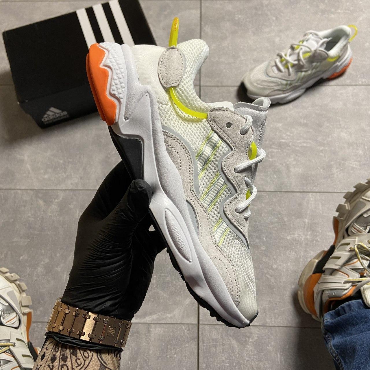 Мужские кроссовки Adidas Ozweego White Green / Адидас Озвиго Белые Зеленые 45, Белый
Мужские кроссовки Adidas Ozweego White Green / Адидас Озвиго Белые Зеленые 45, Белый